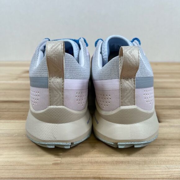 Nike React Pegasus Trail 4 running shoes Women's 6 Pearl Pink wolf grey NIB - Picture 4 of 8